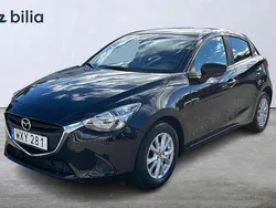 Svart Begagnad 2018 Mazda 2 Halvkombi | 149 900 kr (Lite dyr)