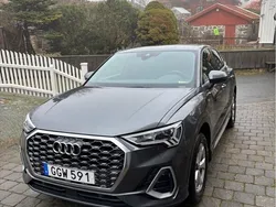 Grå Begagnad 2021 Audi Q3 Sportback S-Line SUV | 345 000 kr (Dyr)