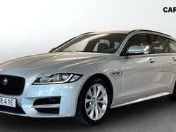 Grå (silver) Begagnad 2019 Jaguar XF Sportbrake R-Sport Kombi | 289 900 kr
