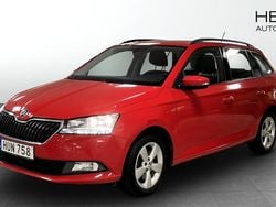 Röd (red) Begagnad 2018 Skoda Fabia Kombi | 139 800 kr (Marknadspris)
