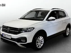 Vit (pure white) Begagnad 2022 VW T-Cross Life SUV | 184 500 kr (Marknadspris)