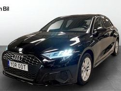 Svart Begagnad 2023 Audi A3 Sportback Proline Halvkombi | 249 000 kr (Marknadspris)