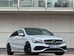 Silver Begagnad 2019 Mercedes CLA200 Shooting Brake AMG Kombi | 199 900 kr