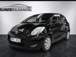 Svart Begagnad 2009 Toyota Yaris Halvkombi | 44 900 kr (Marknadspris)
