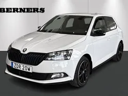 Vit Begagnad 2021 Skoda Fabia Monte Carlo Halvkombi | 169 900 kr (Marknadspris)