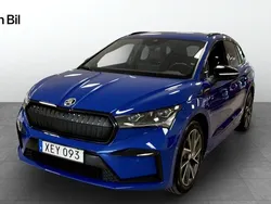Blå Begagnad 2022 Skoda Enyaq iV SUV | 379 900 kr (Bra pris)