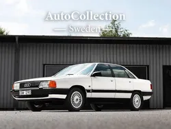 Vit Begagnad 1991 Audi 100 Sport Sedan | 99 000 kr