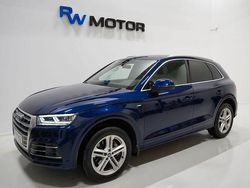 Blå Begagnad 2017 Audi Q5 S-Line SUV | 318 900 kr (Marknadspris)