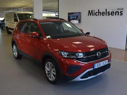 Röd Ny 2025 VW T-Cross Edition SUV | 328 500 kr (Marknadspris)