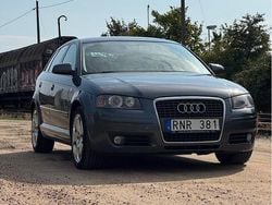 Grå Begagnad 2007 Audi A3 Sportback Comfort Halvkombi | 80 000 kr (Marknadspris)