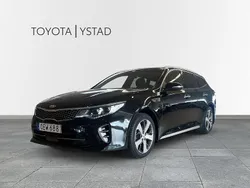 Svart Begagnad 2017 Kia Optima GT-Line Kombi | 175 000 kr (Bra pris)