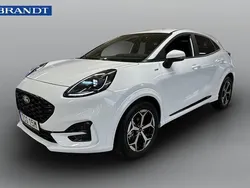Vit Ny 2024 Ford Puma ST-Line SUV | 279 900 kr (Marknadspris)