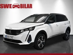Vit Begagnad 2023 Peugeot 5008 GT-line Minibuss | 259 900 kr (Superpris)