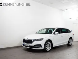 Vit Begagnad 2021 Skoda Octavia Kombi | 219 900 kr (Bra pris)