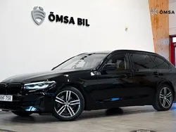 Svart Begagnad 2021 BMW 520 Kombi | 296 800 kr (Bra pris)