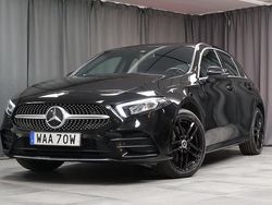 Svart Begagnad 2022 Mercedes A250 AMG line Halvkombi | 379 000 kr
