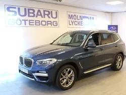 Blå Begagnad 2019 BMW X3 xLine SUV | 334 900 kr (Marknadspris)