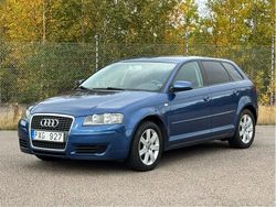Blå Begagnad 2008 Audi A3 Sportback Attraction Halvkombi | 59 000 kr (Marknadspris)