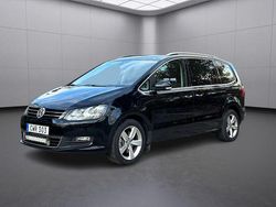 Svart Begagnad 2015 VW Sharan Minibuss | 139 900 kr (Bra pris)