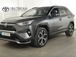 Grå (grå metallic) Begagnad 2020 Toyota RAV4 Hybrid Premium SUV | 429 900 kr (Marknadspris)