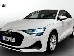 Vit Begagnad 2024 Audi A3 Sportback Proline Halvkombi | 309 000 kr (Lite dyr)