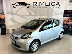 Silver Begagnad 2008 Toyota Aygo Halvkombi | 21 900 kr (Marknadspris)