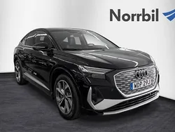 Svart Begagnad 2022 Audi Q4 Sportback e-tron Proline SUV | 459 900 kr (Lite dyr)