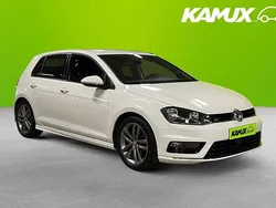 Vit Begagnad 2016 VW Golf VII R-line Halvkombi | 168 700 kr (Marknadspris)