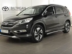 Svart Begagnad 2016 Honda CR-V Executive SUV | 178 900 kr (Bra pris)