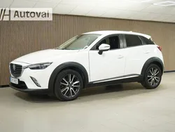 Vit Begagnad 2016 Mazda CX-3 SUV | 169 700 kr (Marknadspris)