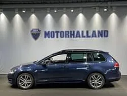 Blå Begagnad 2017 VW Golf VII Kombi | 149 900 kr (Marknadspris)