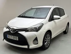 Vit Begagnad 2015 Toyota Yaris Edition | 89 800 kr (Superpris)