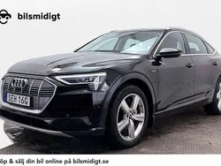 Svart Begagnad 2022 Audi e-tron Sportback Proline SUV | 418 900 kr (Bra pris)