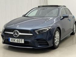 Blå Begagnad 2019 Mercedes A180 AMG line | 209 000 kr