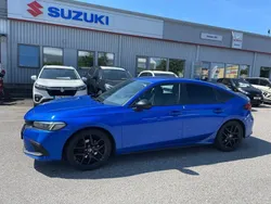 Mörkblå (blå) Begagnad 2022 Honda Civic Sport Halvkombi | 339 900 kr (Lite dyr)