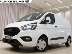 Vit (frozen white) Begagnad 2019 Ford Transit Custom Van | 139 900 kr (Bra pris)