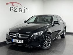 Svart Begagnad 2016 Mercedes C220 Avantgarde Sedan | 209 900 kr (Marknadspris)