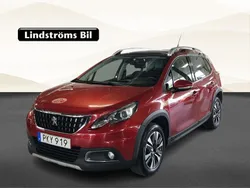 Mörkröd (röd) Begagnad 2017 Peugeot 2008 SUV | 124 900 kr (Marknadspris)
