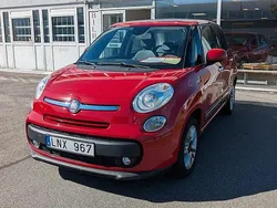 Röd Begagnad 2013 Fiat 500L Lounge Minibuss | 74 000 kr (Lite dyr)