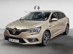 Ljusbrun (brun) Begagnad 2017 Renault Mégane GrandTour Kombi | 104 900 kr (Marknadspris)