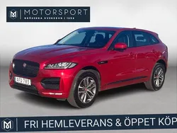 Röd Begagnad 2016 Jaguar F-Pace R-Sport SUV | 239 900 kr (Lite dyr)