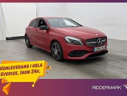 Röd Begagnad 2016 Mercedes A200 AMG Halvkombi | 189 900 kr (Marknadspris)