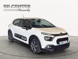 Vit Begagnad 2021 Citroën C3 PureTech Halvkombi | 99 900 kr (Bra pris)