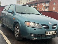 Blå Begagnad 2003 Nissan Almera SE Halvkombi | 9 500 kr (Superpris)