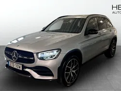 Silver Begagnad 2022 Mercedes GLC300e AMG line SUV | 419 900 kr (Bra pris)