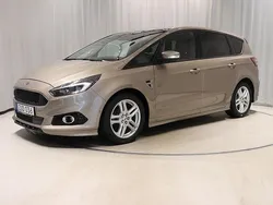 Grå Begagnad 2018 Ford S-MAX S Minibuss | 218 800 kr (Marknadspris)