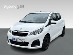 Vit Begagnad 2015 Peugeot 108 Halvkombi | 89 900 kr (Lite dyr)