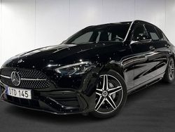 Svart Begagnad 2023 Mercedes C300 AMG Kombi | 439 900 kr