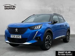 Blå Begagnad 2022 Peugeot e-2008 GT SUV | 219 000 kr (Marknadspris)