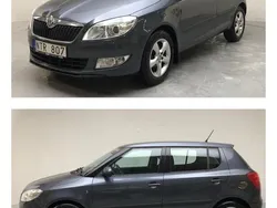 Grå Begagnad 2012 Skoda Fabia Elegance Halvkombi | 55 000 kr (Marknadspris)